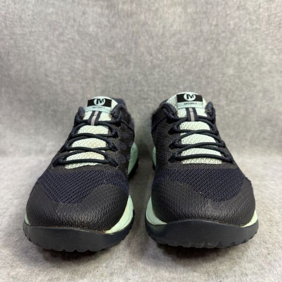 Merrell Shoes Womens 8 Antora 2 Black Athletic Trail Running Sneakers J066844 - Picture 2 of 9
